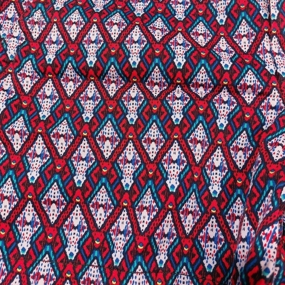 Liz Claiborne Bright Multicolored Printed Classic Shorts Size 14 - Picture 2 of 7